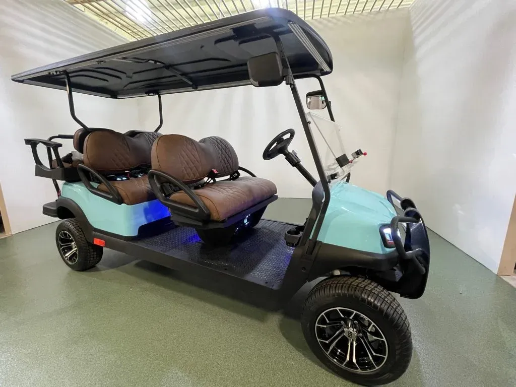 Club Car Seafoam 6 Passenger Golf Cart